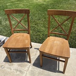 Two Dining Room Chairs
