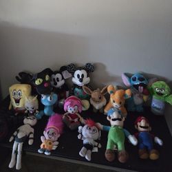 Stuffed Animals - Plush - $10 Each