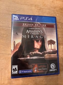 ASSASSIN'S CREED MIRAGE - DELUXE EDITION, PLAYSTATION 4 PS4