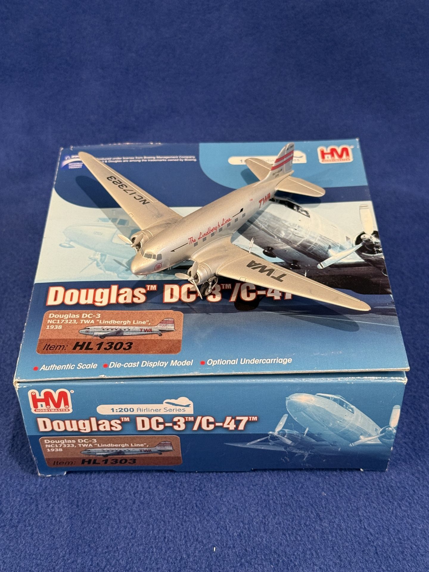 Hobby Master Die-cast Aircraft, McDonnell Douglas DC-3 / C-47