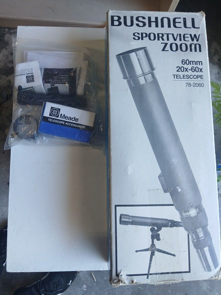 Telescope: Bushnell Sportsview ZOOM