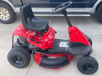 Red Riding Lawn Mower