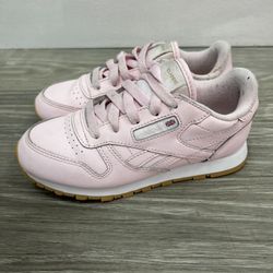 Pink Reebok Girls 13