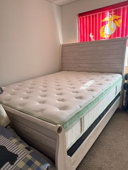 Queen, Sleigh Bed Frame