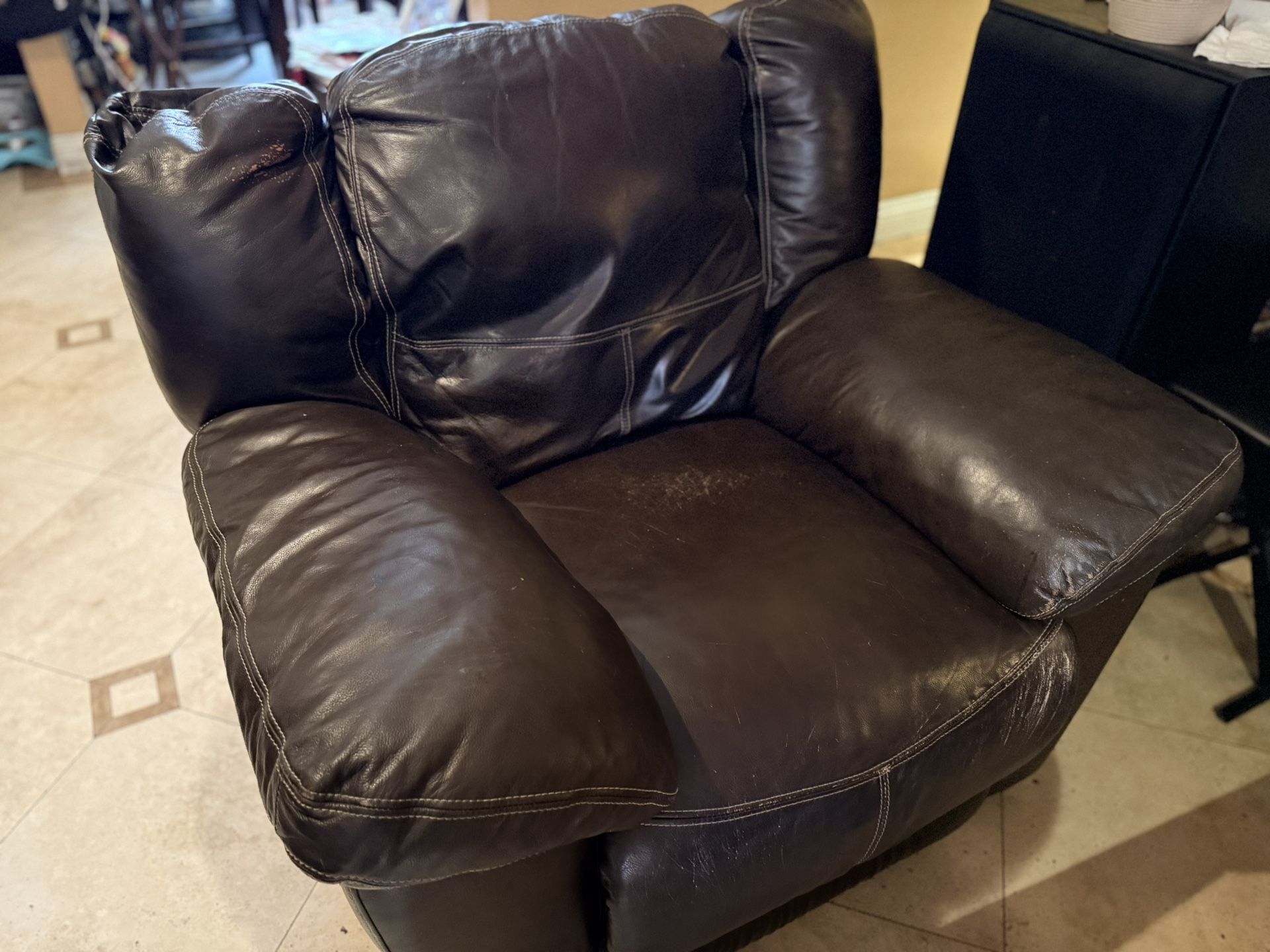 Leather Recliner