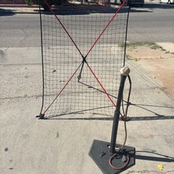 Net Playz Portable Baseball Rebound  net and Batting Tee  all $40