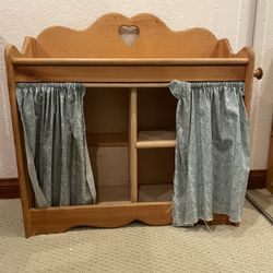 Pretend Kitchen Or Doll Changing Table 
