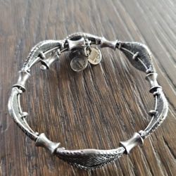 Retro Look Bracelet Silver Color