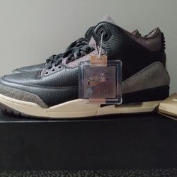 Air Jordan Retro 3 A Ma Maniere Size 11 & 11.5 Brand New With Tags + Shoelaces *$160 Each*