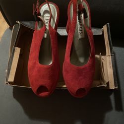 Red Suede Shoes