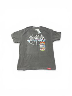 Cookies Washed Black Graphic T-Shirt XL