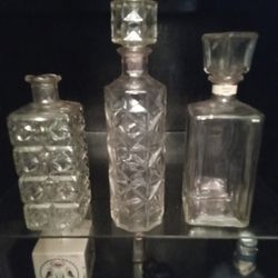  Vintage Decanters 