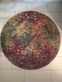 Safavieh Multicolor Round And Runner Rugs