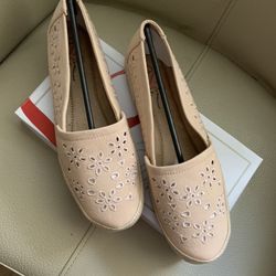 Nude Flats Spadriles Size 11 In Box