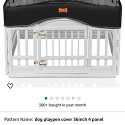 Dog Playpen Cover
