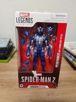 Spider-Man Marvel Legends Series Gamerverse Peter Parker Anti-Venom Suit Style