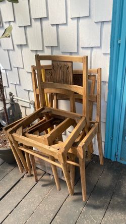 Refurbishing Project - 4 Vintage Chairs