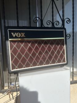 Vox Pathfinder10  - 15 Watt Amp. It’s Loud and Very Clear