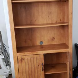 Bookcase With Corner TV Stand 
