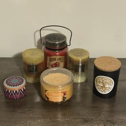 Assorted Scented Candle Set