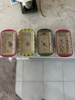 Four small dishes
