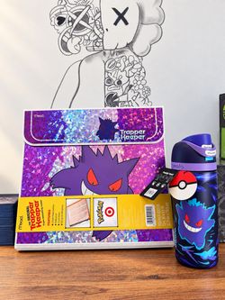 Pokémon Gengar Trapper Keeper + Owala Bottle -