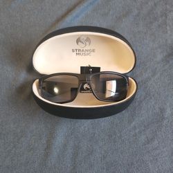 Strange Music Sunglasses With Case!