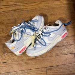Nike Dunk Low x Off-White Lot 5 Size 8