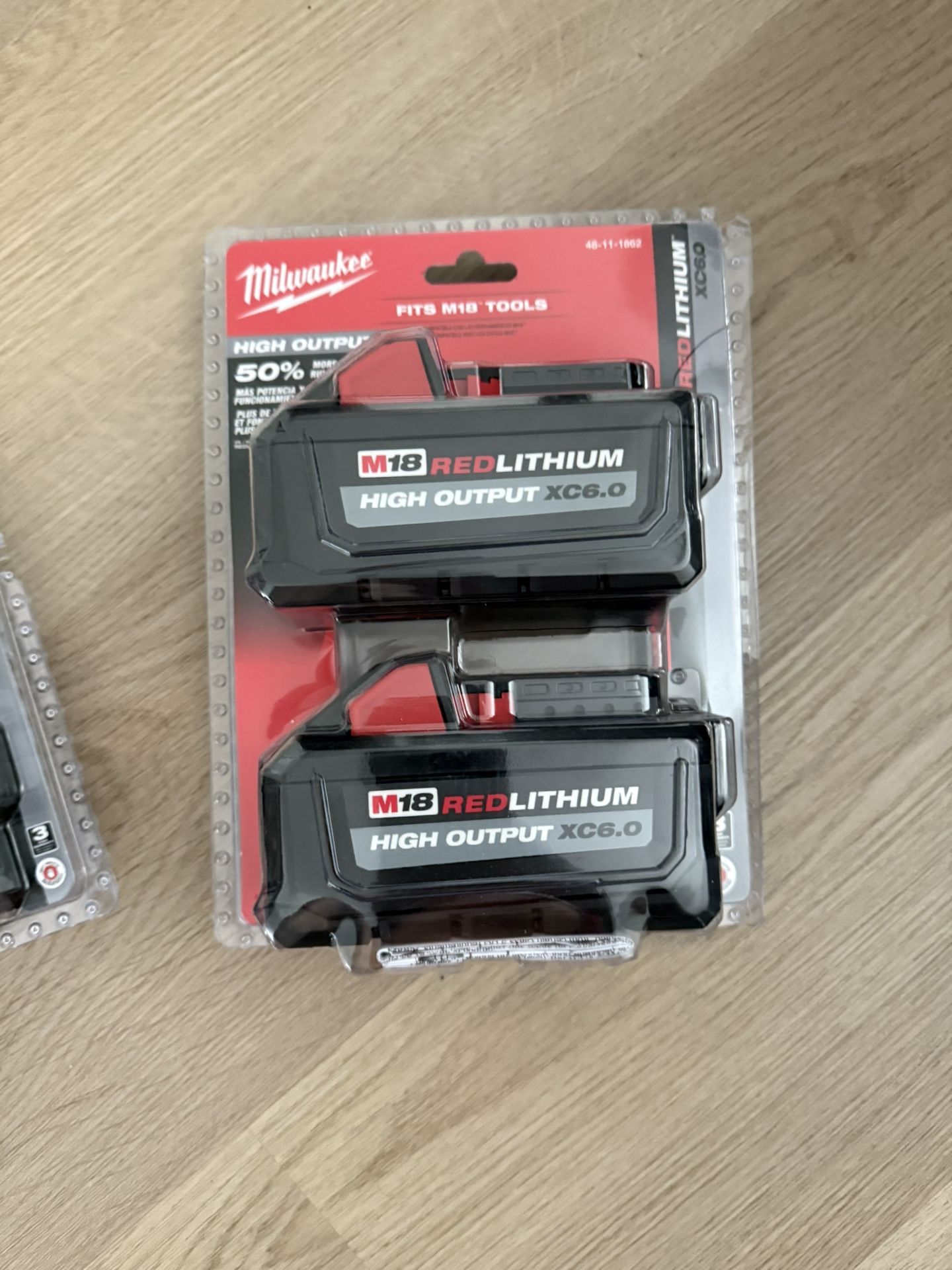 Milwaukee 6.0 Battery Set (2)