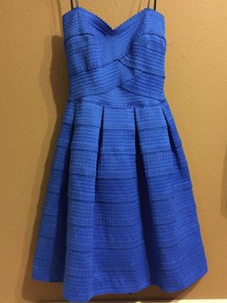 Royal blue dress size XS
