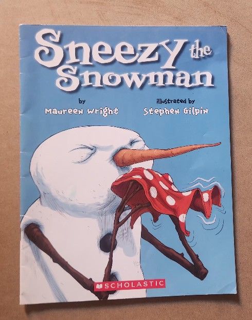 Sneezy The Snowman Children's Book
