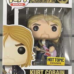 Funko Pop! Kurt Cobain Hot Topic Exclusive