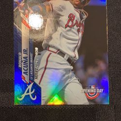 Baseball Card Ronald Acuna Jr. 