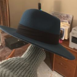 Brixton Brand Small Woman’s  Hat Blue 