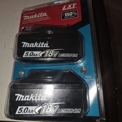 2pk Makita 5.0