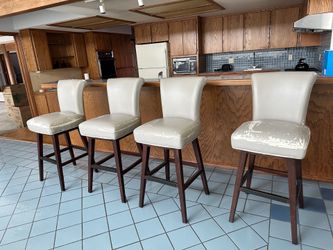 Leather Bar Stools