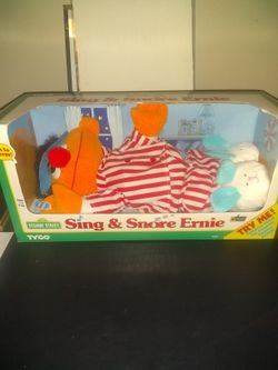 Brand New Sesame Street Sing &Snore Ernie
