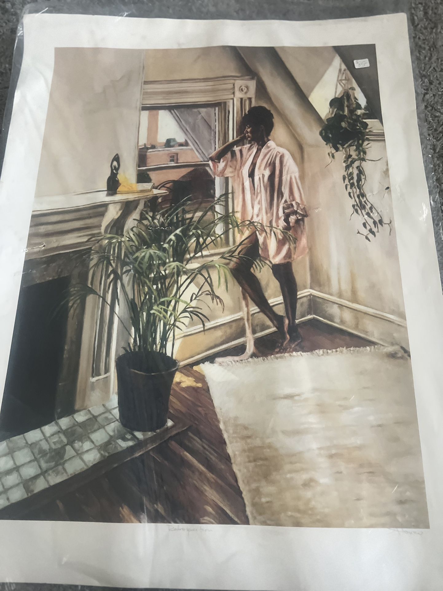 Lady Standing In Window 