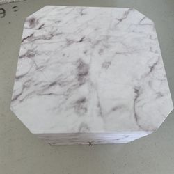Marble Box With Drawer With Fresh Real Roses🌹 And Chocolates Perfect For Any Occasion