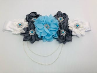 Maternity Sash/ Baby Shower Ideas/ Cinto De Maternidad/ Baby Shower Belt/ Hecho A Mano/ Handmade