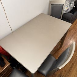 Dining Table With 4 Chairs 