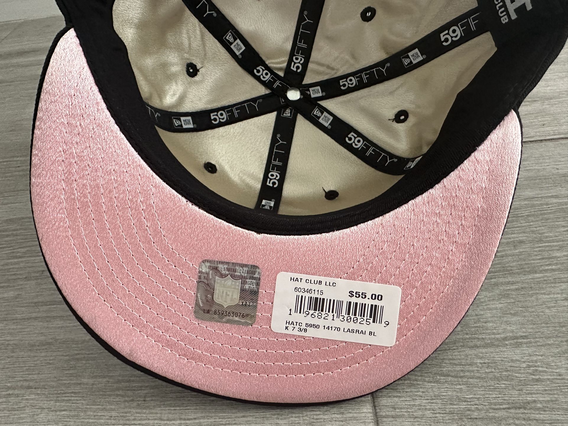 Las Vegas Raiders Hat Club New Era 59FIFTY Cookies Cream 60th