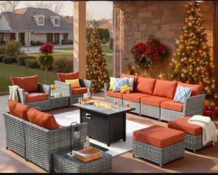 Brand New Patio Outdoor Furniture Set With Fire Pit