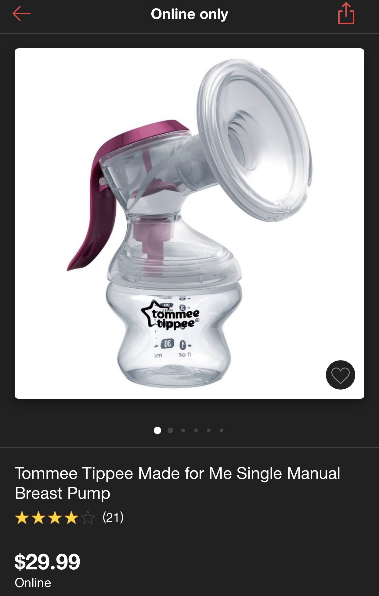I have 2 tommee tippee manual breast pumps NEW selling for $20