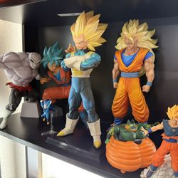 Dragon Ball Z Ssj3 Goku & Vegeta Figure Set 