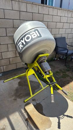 RYOBI 5.0 cu .ft.Portable  Corded Concrete Mixer
