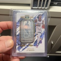 Silver Bar Basketball Card