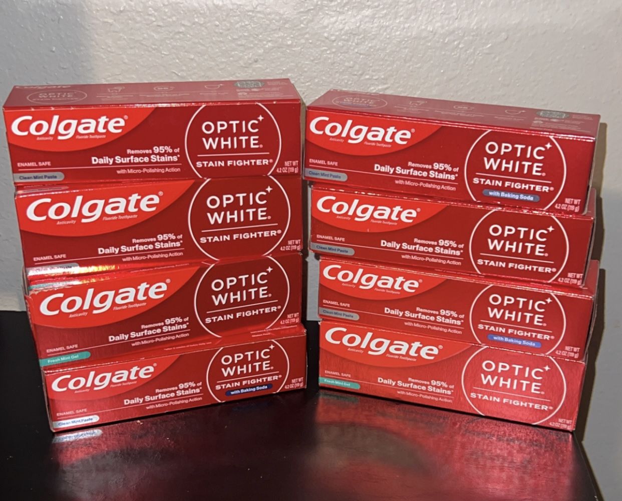 colgate optic white toothpaste