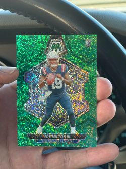 2024 Joe Milton green sparkle /8
