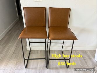 High bar stools